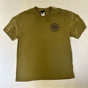 Harley-Davidson Nags Head Khaki Men's Short Sleeve Tee